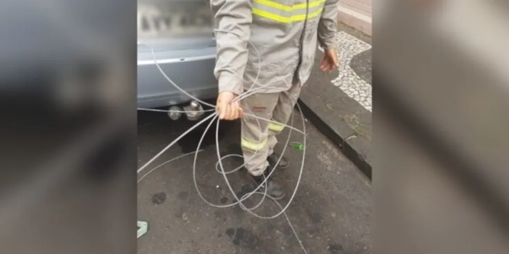 De acordo com populares, o motorista teria percebido o que aconteceu e seguiu viagem