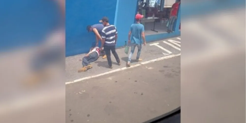 A autora das facadas foi presa em flagrante pela Guarda Civil Municipal