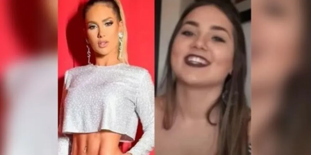  Na ocasião, foram comparadas uma foto da influencer atualmente, com 22 anos, e outra cena no início de seu canal no YouTube