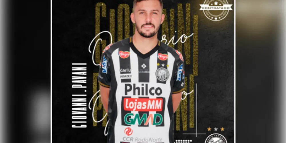 Imagem ilustrativa da imagem Novo reforço: Giovanni Pavani é apresentado em Vila Oficinas