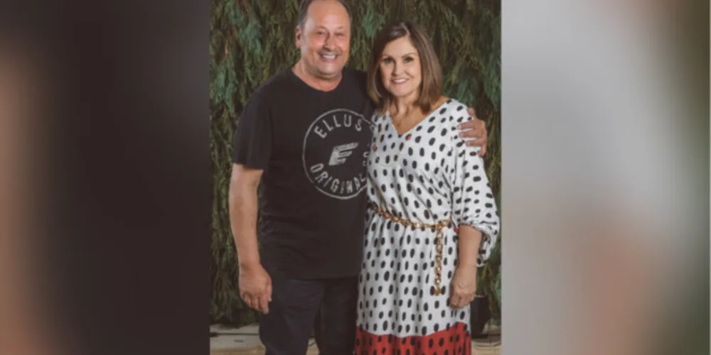 REGISTRO – O casal Estela Dias e Marino Ricci recebeu amigos e familiares na Fazenda Ricci para a confraternização de Ano Novo