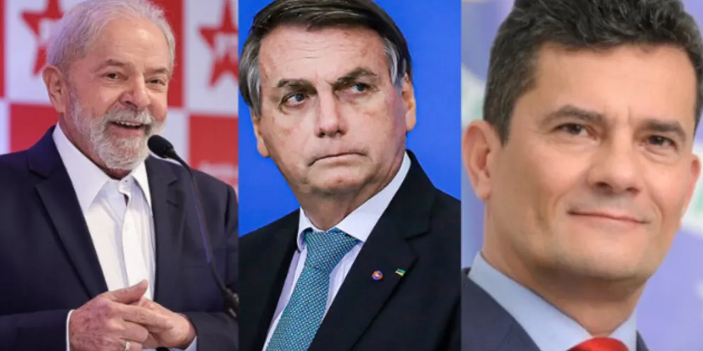 Imagem ilustrativa da imagem Pesquisa mostra Moro na terceira posição em 2022