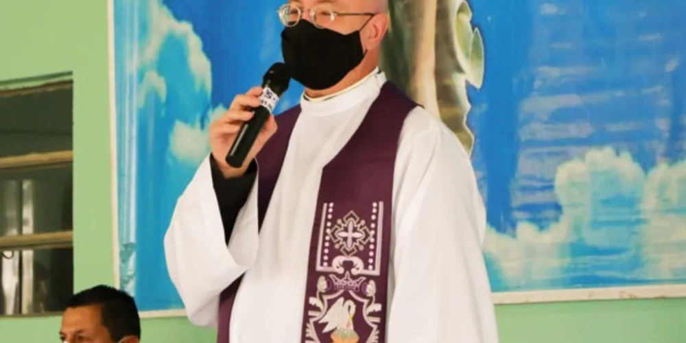 Padre Glauco está no processo de conhecer o carisma Shalom