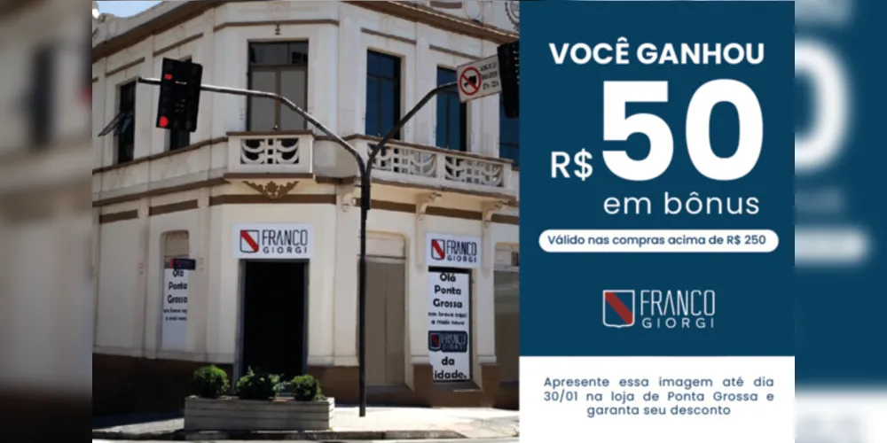 Nova loja chega na cidade nesta sexta feira e promete trazer à cidade uma loja moderna, com o melhor da moda masculina