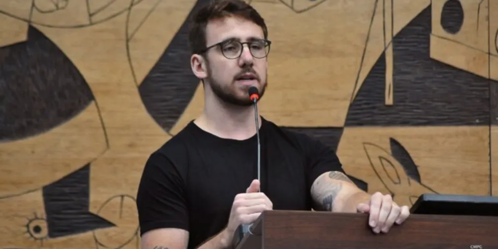 Vereador da cidade de Ponta Grossa, Geraldo Stocco Filho (PSB).