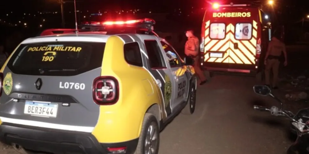 A Polícia Militar esteve no local realizando os atendimentos necessários