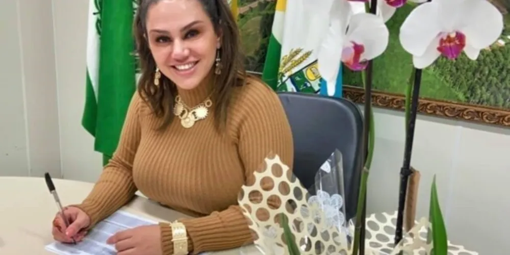  Prefeita Dayane Sovinski exaltou a importância do incentivo realizado por meio da Lei Aldir Blanc 
