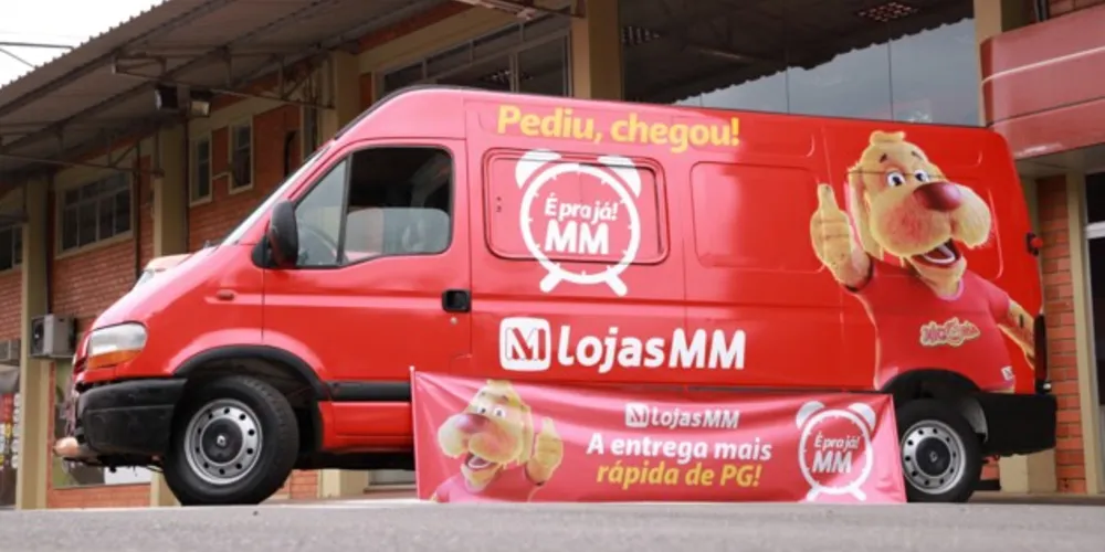 A Lojas MM dispõe de 400 veículos entre frota própria e parceiros