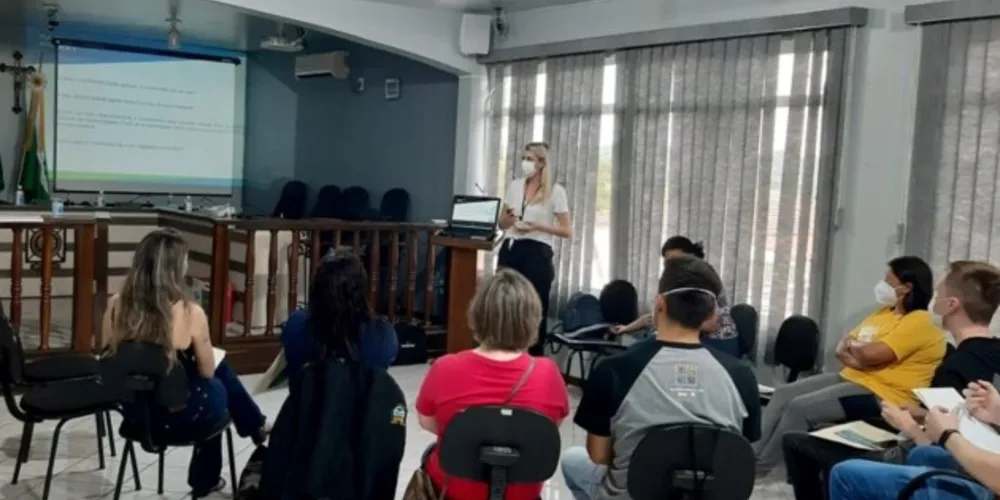 Profissionais tiveram a oportunidade de acessar um conteúdo novo que traz a oportunidade de reorganização do trabalho