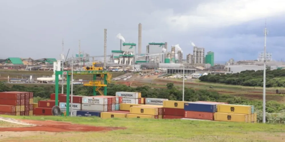 Puxada pela Klabin, setor industrial de Ortigueira cresceu 46,5% em relação a 2018, colocando a cidade como a 3ª maior economia regional