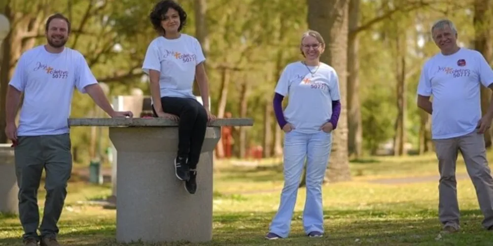 Representantes do Mandato Coletivo do PSOL de Ponta Grossa.