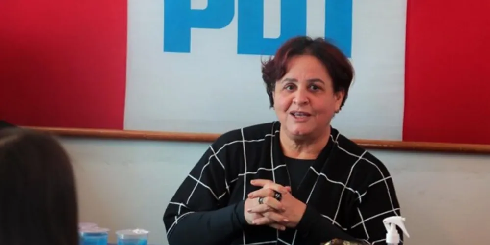 Miguelina Vecchio, vice-presidente nacional do PDT, estará na cidade de Ponta Grossa.