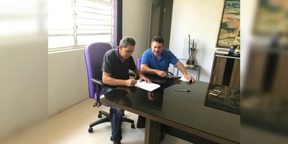 ordem de serviço referente ao projeto foi assinada pelo prefeito Ary Mattos (DEM) nesta semana