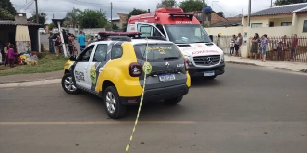 Polícia Militar e outros serviços de emergência foram acionados