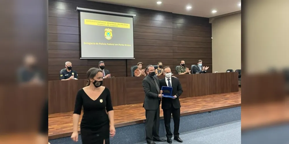 Imagem ilustrativa da imagem Delegacia de Polícia Federal em PG tem novo chefe
