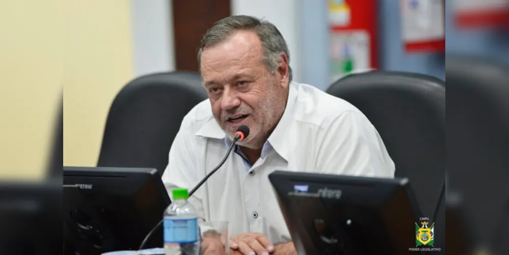 Vereador da cidade de Ponta Grossa, Paulo Roberto Balansin (PSD).