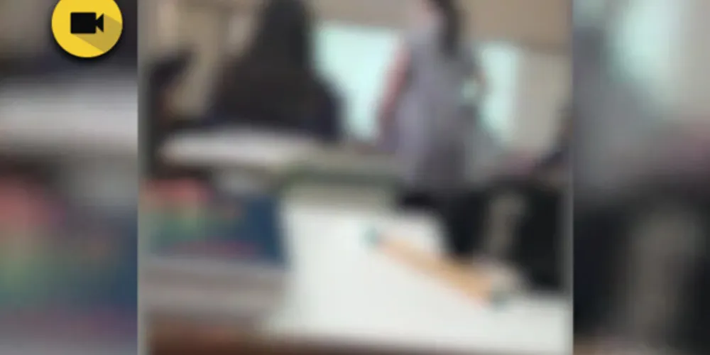 Vídeo mostra docente dizendo que se matasse o aluno estaria amparada por laudo psiquiátrico.