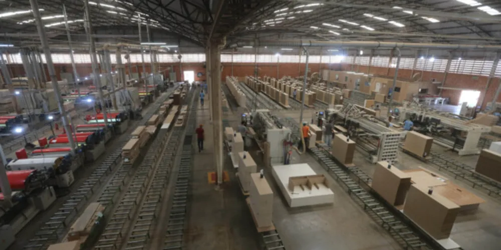 O setor industrial paranaense foi o que mais cresceu em 2019, impulsionando o crescimento