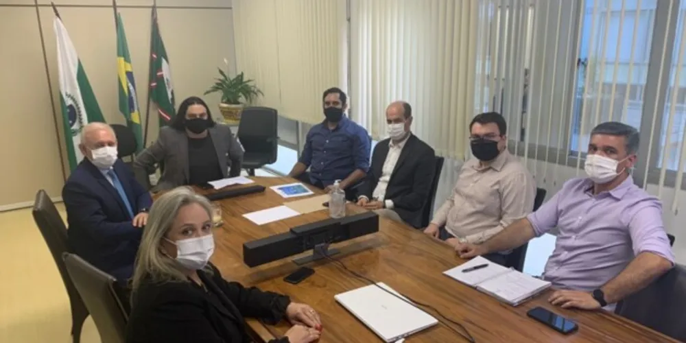 Lucas Machado se reuniu nesta semana com o secretário estadual de saúde, Beto Preto