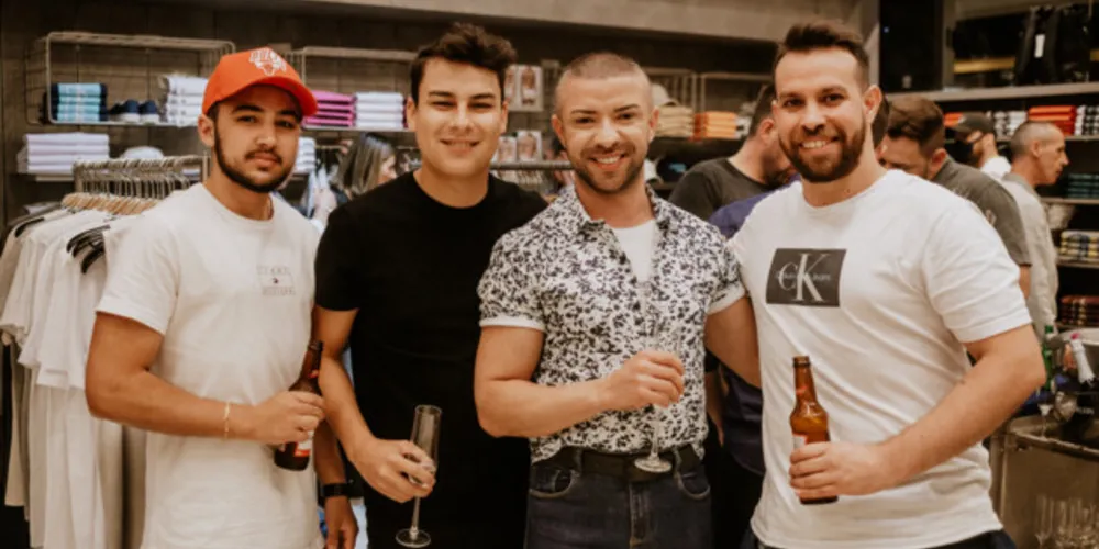 Matheus Fanchin, Thiago Neres, Heriton Paulo e Diego Saldanha de Almeida
