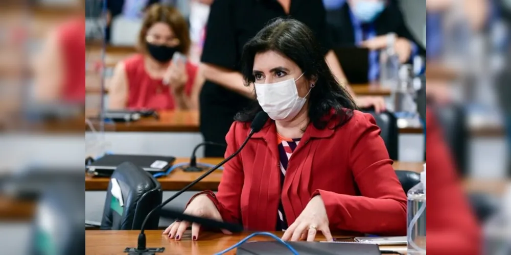 Senadora do MDB, Simone Tebet, se destacou na 'CPI da Pandemia'.