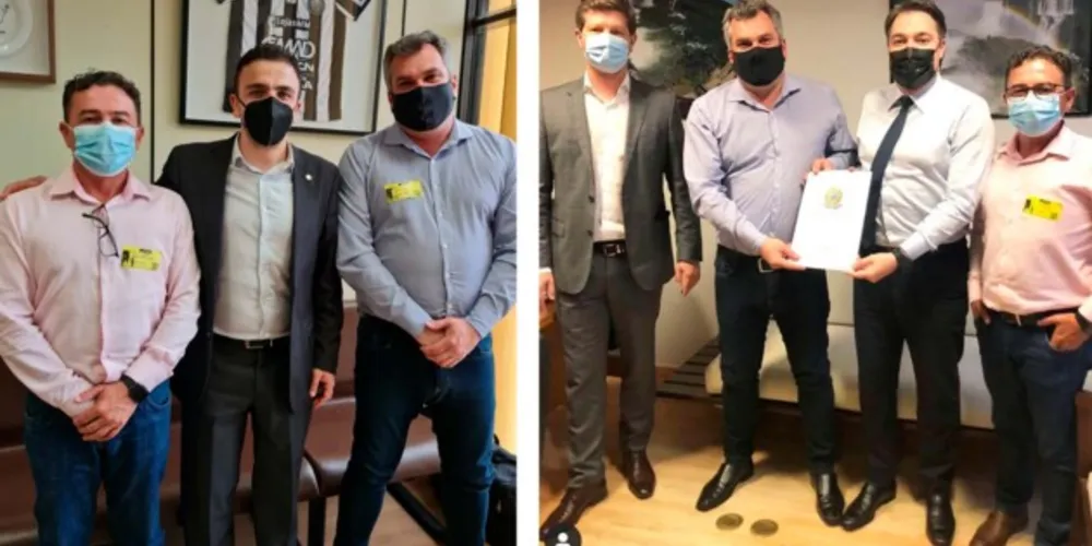 Comitiva da prefeitura cumpriu agenda em Brasília na última semana