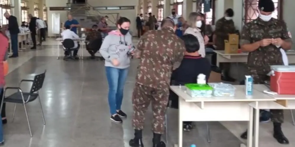 As vacinas serão aplicadas na Estação Arte