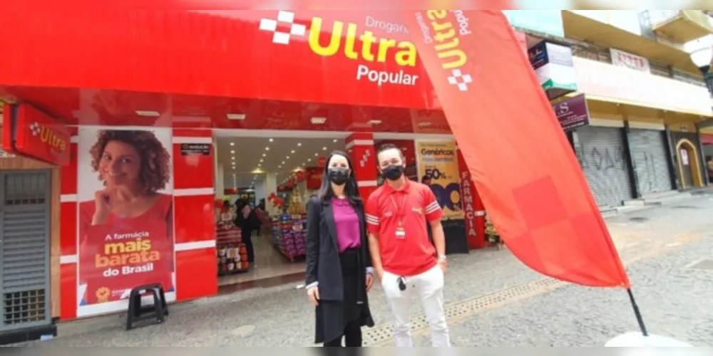 A Ultra Popular se destaca em Ponta Grossa por ser a farmácia mais barata da cidade
