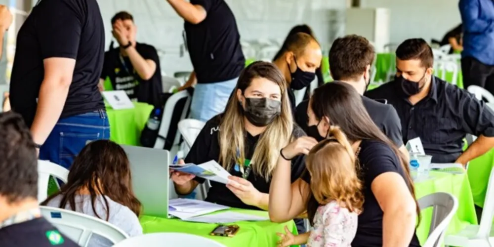 Evento de lançamento foi um sucesso em vendas