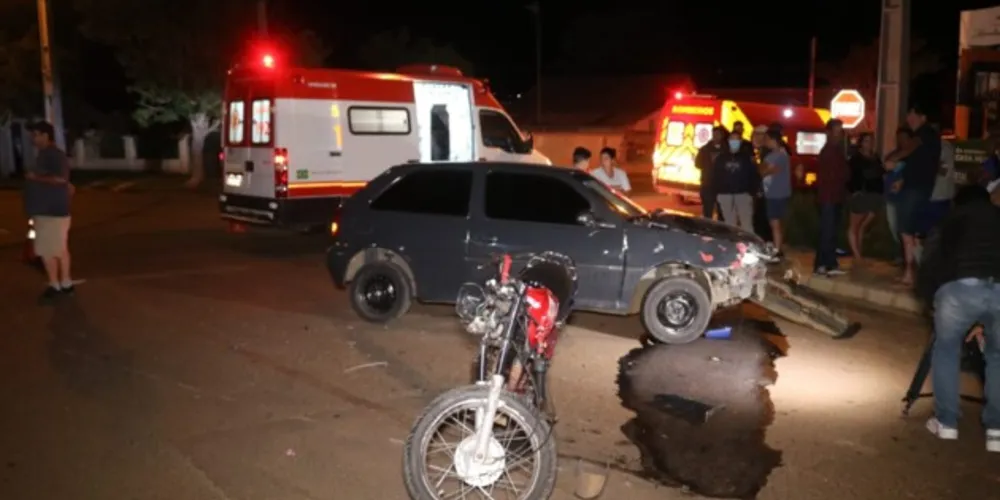 A situação mobilizou equipes de socorro, Siate e Samu.