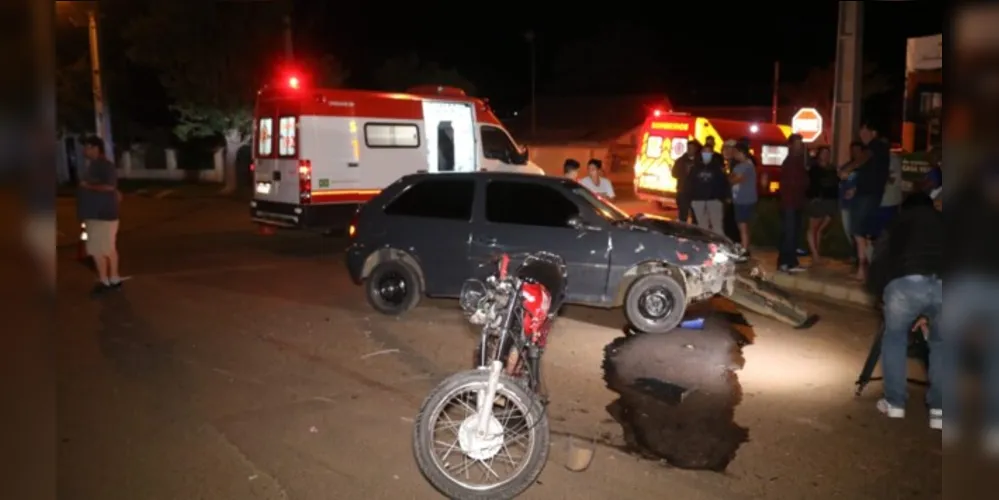 A situação mobilizou equipes de socorro, Siate e Samu.