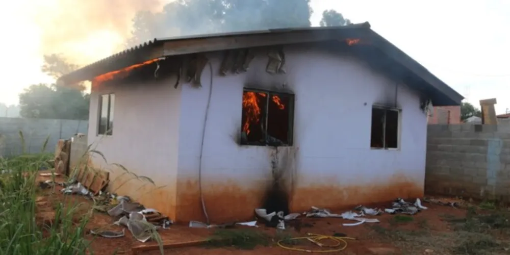 O proprietário solicitou a presença da Policia Militar para elaborar um boletim de ocorrência.