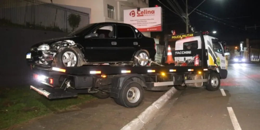 O motorista recusou atendimento médico.