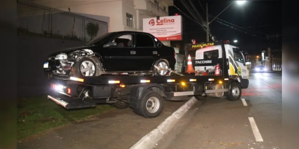 O motorista recusou atendimento médico.