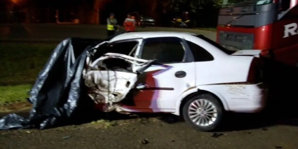 Vítimas estavam em um Chevrolet Corsa