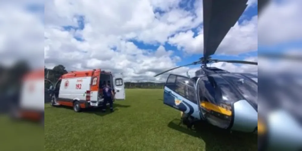 Vítimas foram encaminhadas ao hospital em estado grave