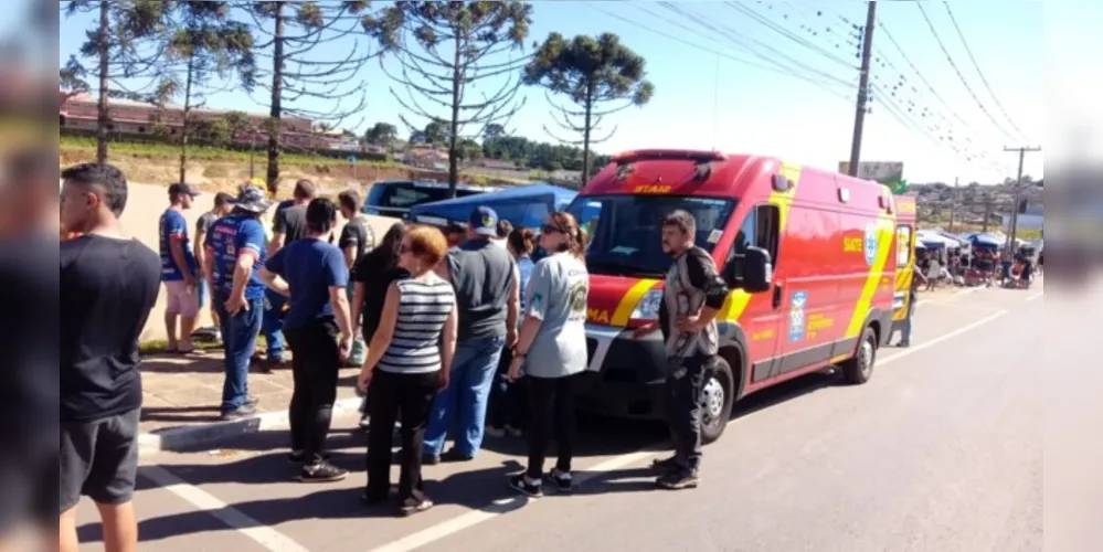 Batida ocorreu na Avenida Visconde de Taunay durante a tarde deste domingo (21)