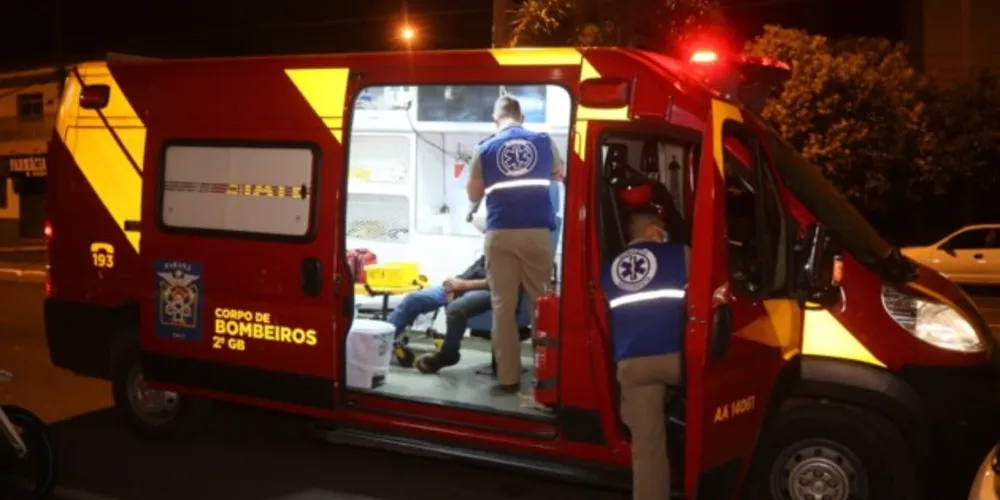 Ele não soube informar quem seriam os agressores.