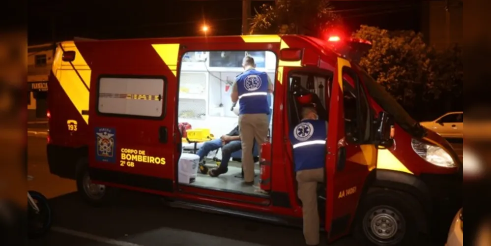 Ele não soube informar quem seriam os agressores.