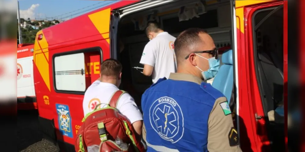 Vítima foi socorrida pelo Corpo de Bombeiros (Siate) no Jardim Europa nesta quarta-feira (24)