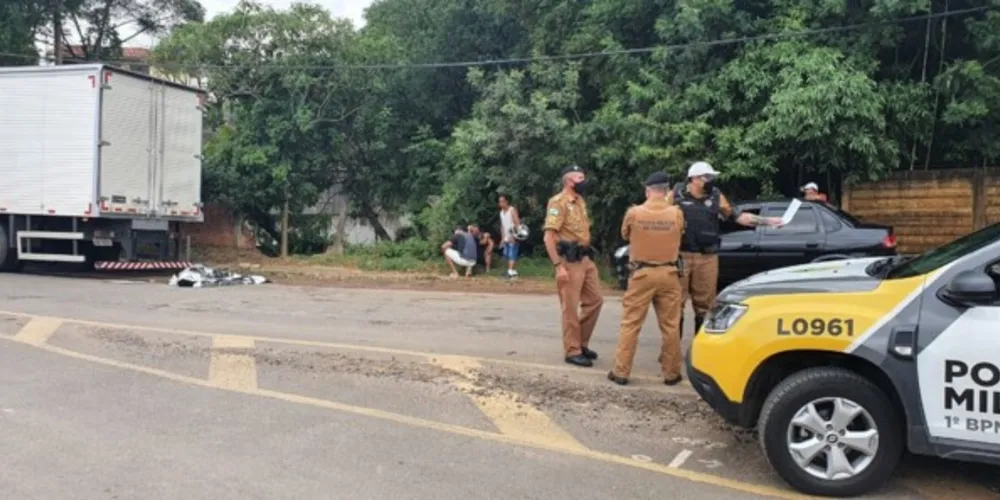 Atropelamento aconteceu na Rua Califórnia, próximo ao Lago de Olarias