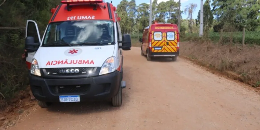 Ocorrência foi atendida pelo Samu e Corpo de Bombeiros