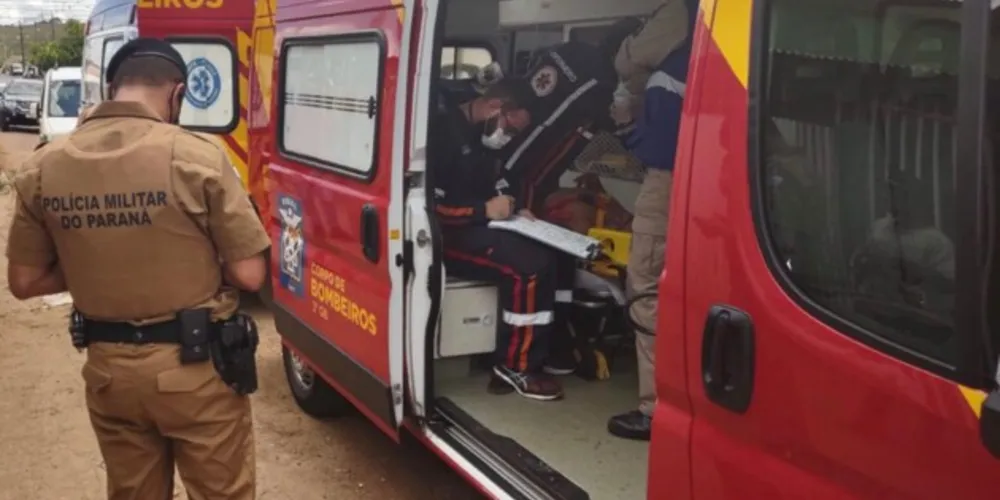 Um homem, de 52 anos foi atendido por equipes de socorro