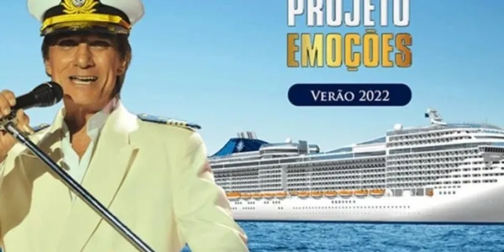 Batizado de projeto Emoções, o cruzeiro de Roberto Carlos acontece desde 2005