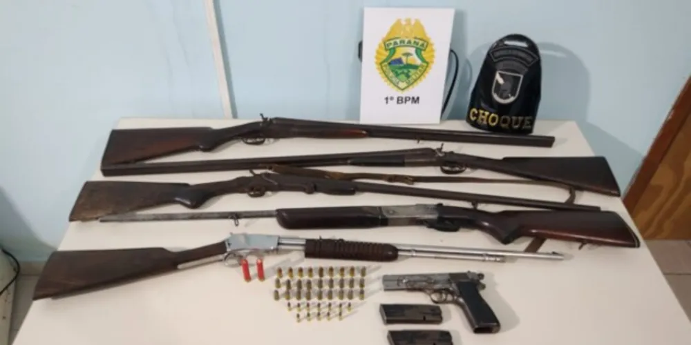 Ação da Polícia Militar recuperou objetos roubado em Ponta Grossa