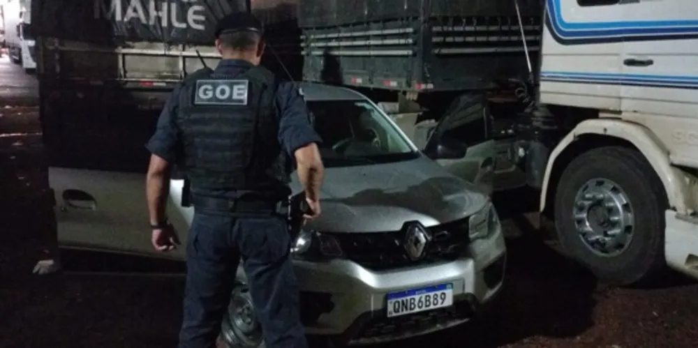 Imagem ilustrativa da imagem Guarda Civil Municipal recupera carro roubado em PG