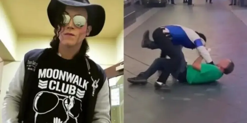 O cover viralizou na internet após se envolveu em uma briga com um homem que o atacou durante uma apresentação