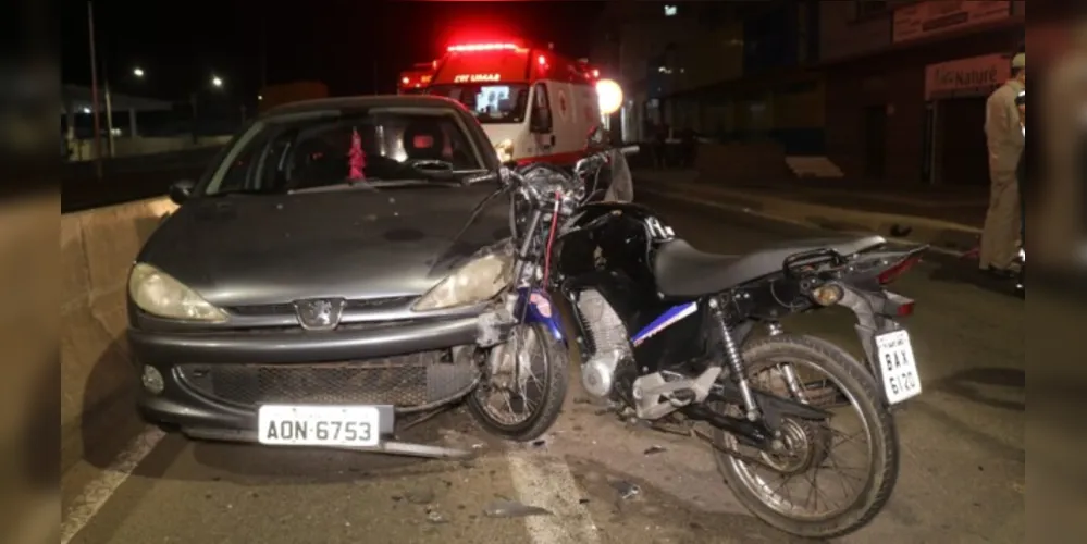 Imagem ilustrativa da imagem Motociclista sofre traumatismo craniano após acidente em PG
