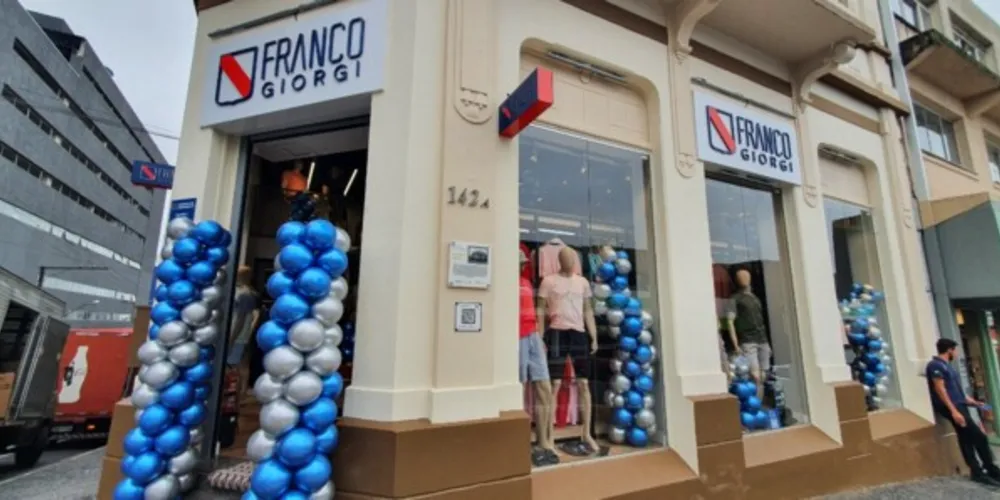 Imagem ilustrativa da imagem Franco Giorgi inaugura segunda loja hoje em PG