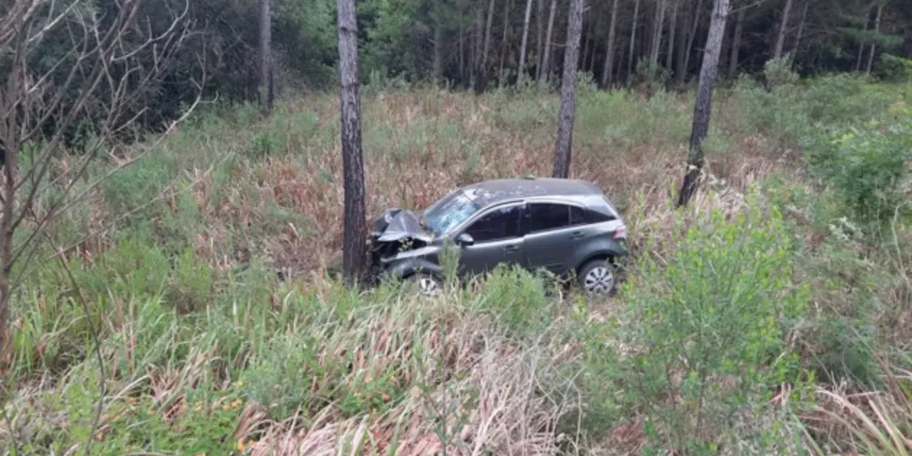 O acidente ocorreu na PR-438 em Ponta Grossa.
